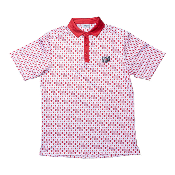 Rhinegeist Shirt Cincy Light Printed Golf Polo