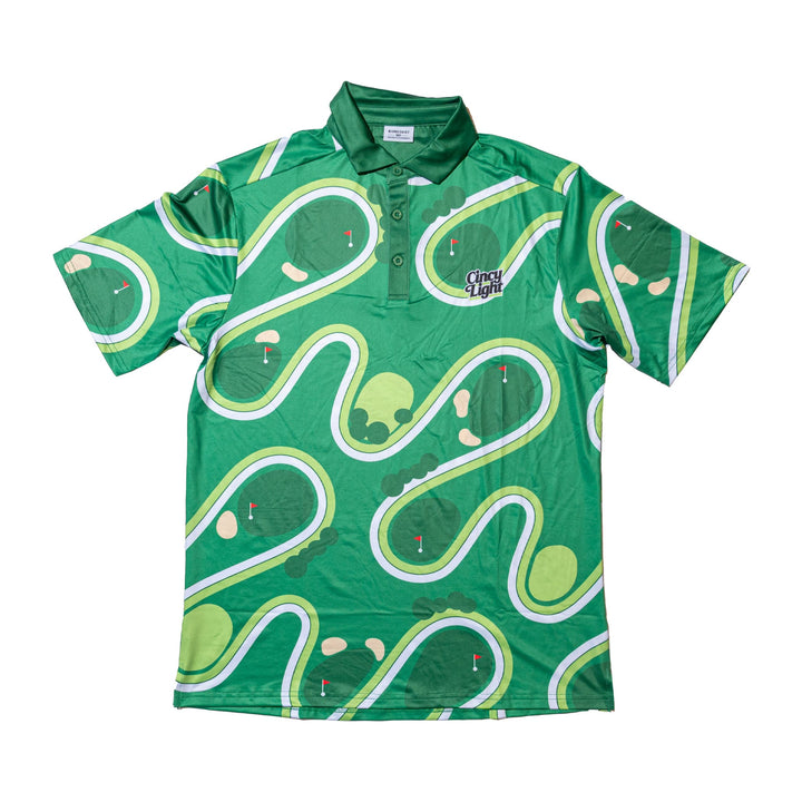 Rhinegeist Shirt Cincy Light Printed Golf Polo
