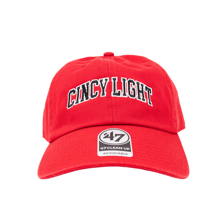 Rhinegeist Headwear Cincy Light Red Dad Hat