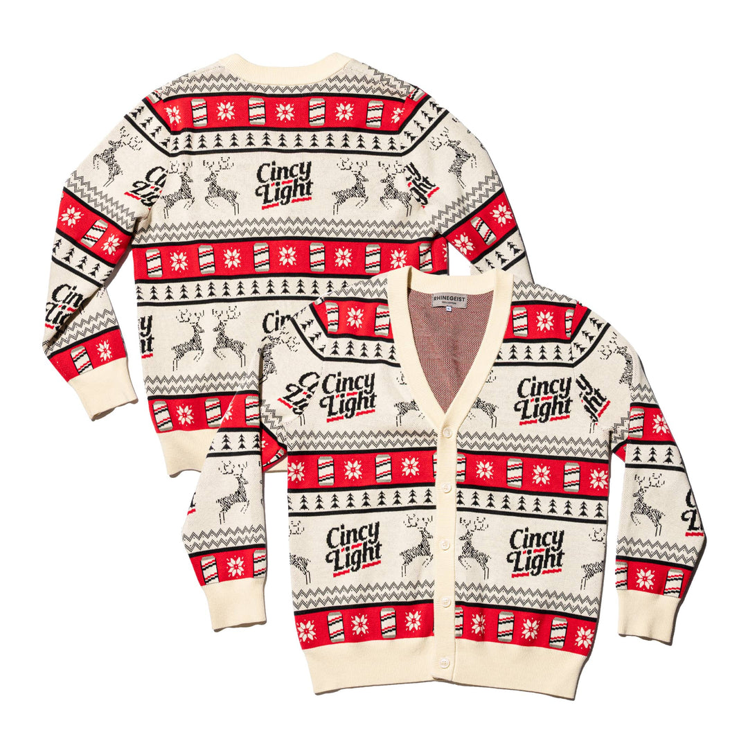Rhinegeist Outerwear Cincy Light Ugly Cardigan
