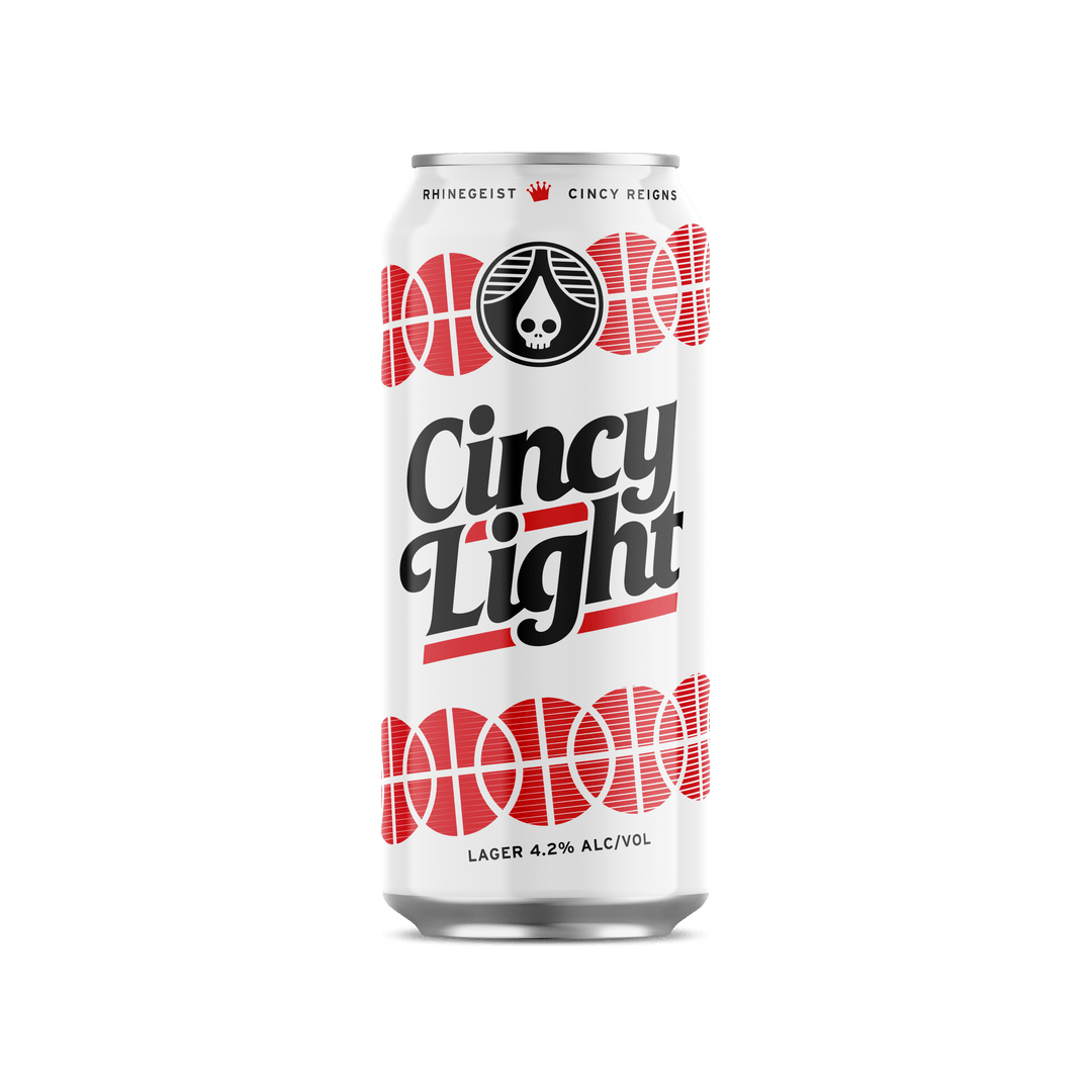 Rhinegeist Beverage Cincy Light - Lager - Basketball LTO