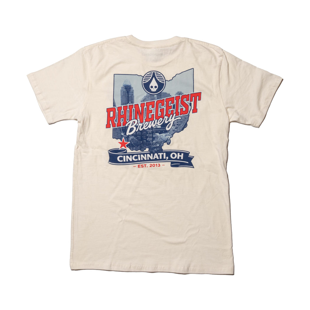 Rhinegeist Shirt Cityscape Ohio T-Shirt