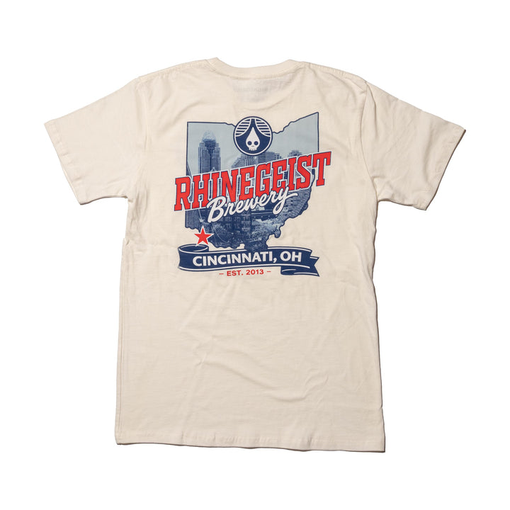 Rhinegeist Shirt Cityscape Ohio T-Shirt