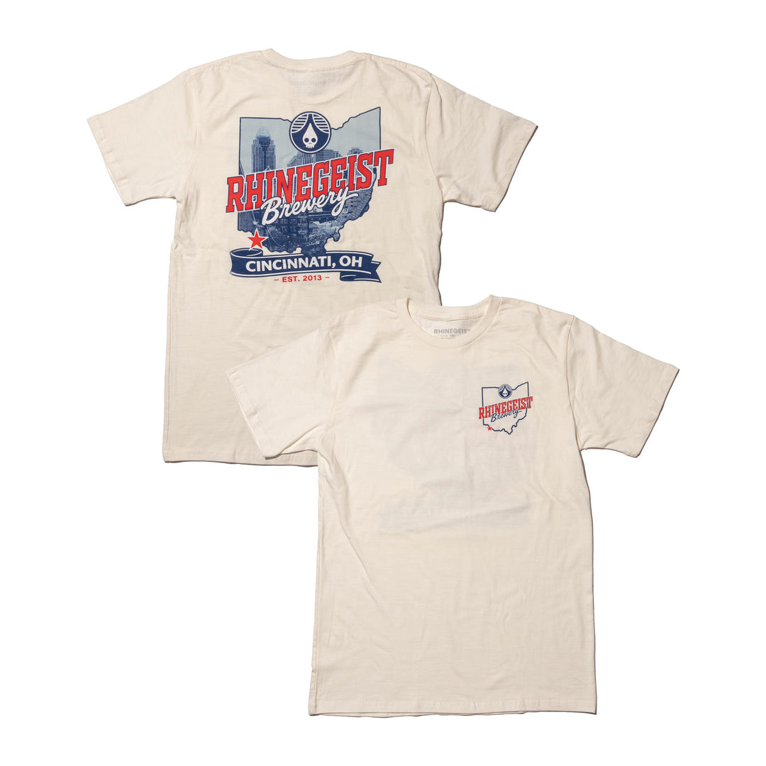 Rhinegeist Shirt Cityscape Ohio T-Shirt