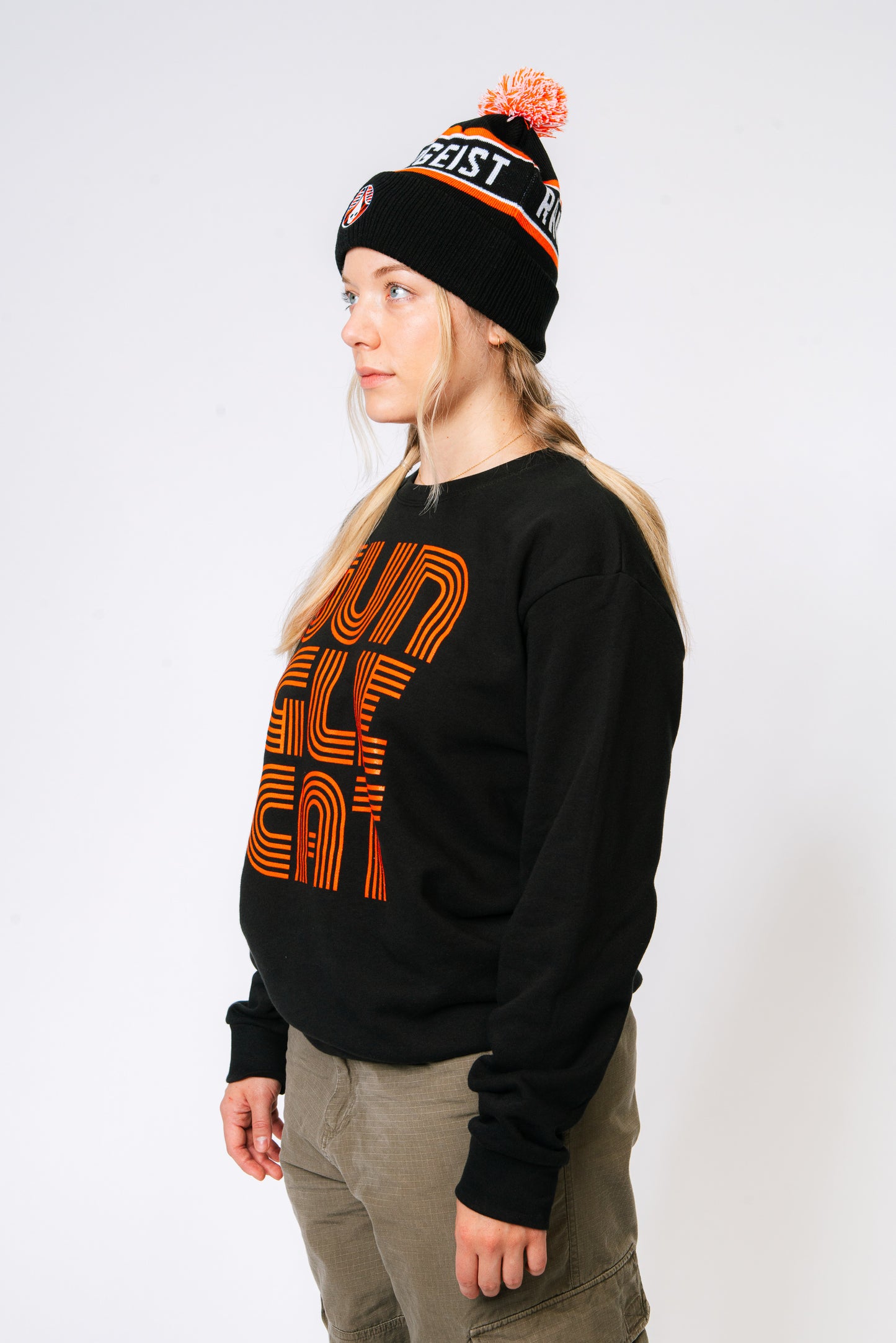 Far Out Jungle Cat Crew Neck