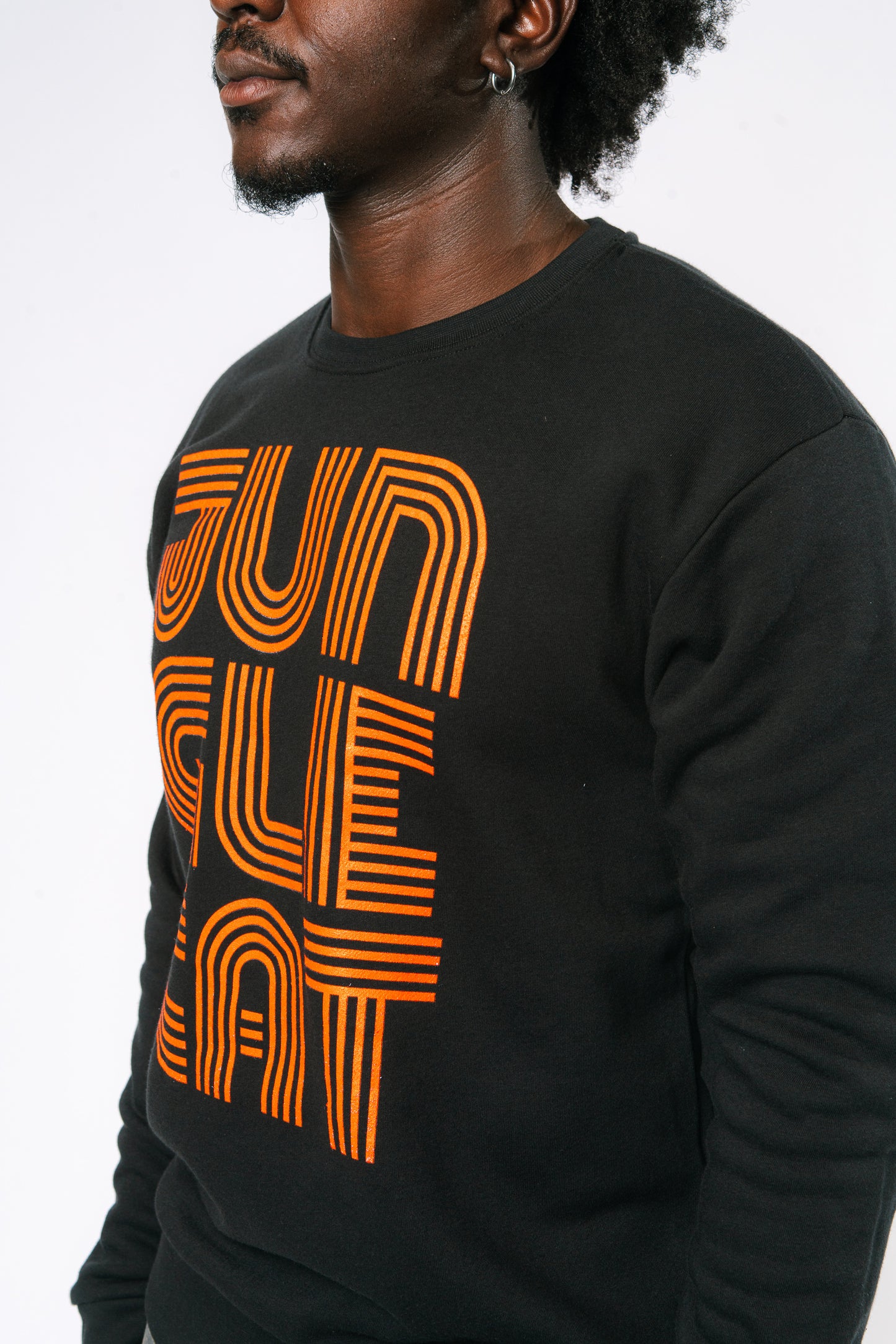 Far Out Jungle Cat Crew Neck