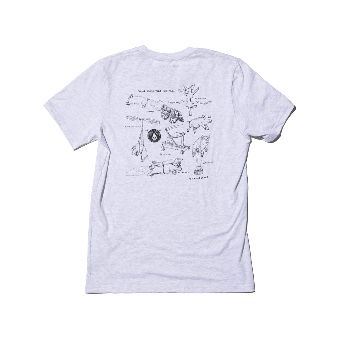 Rhinegeist Shirt Flying Pigs T-Shirt