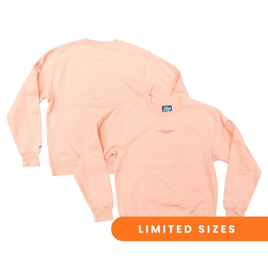 Peach Mini Embroidered Crewneck