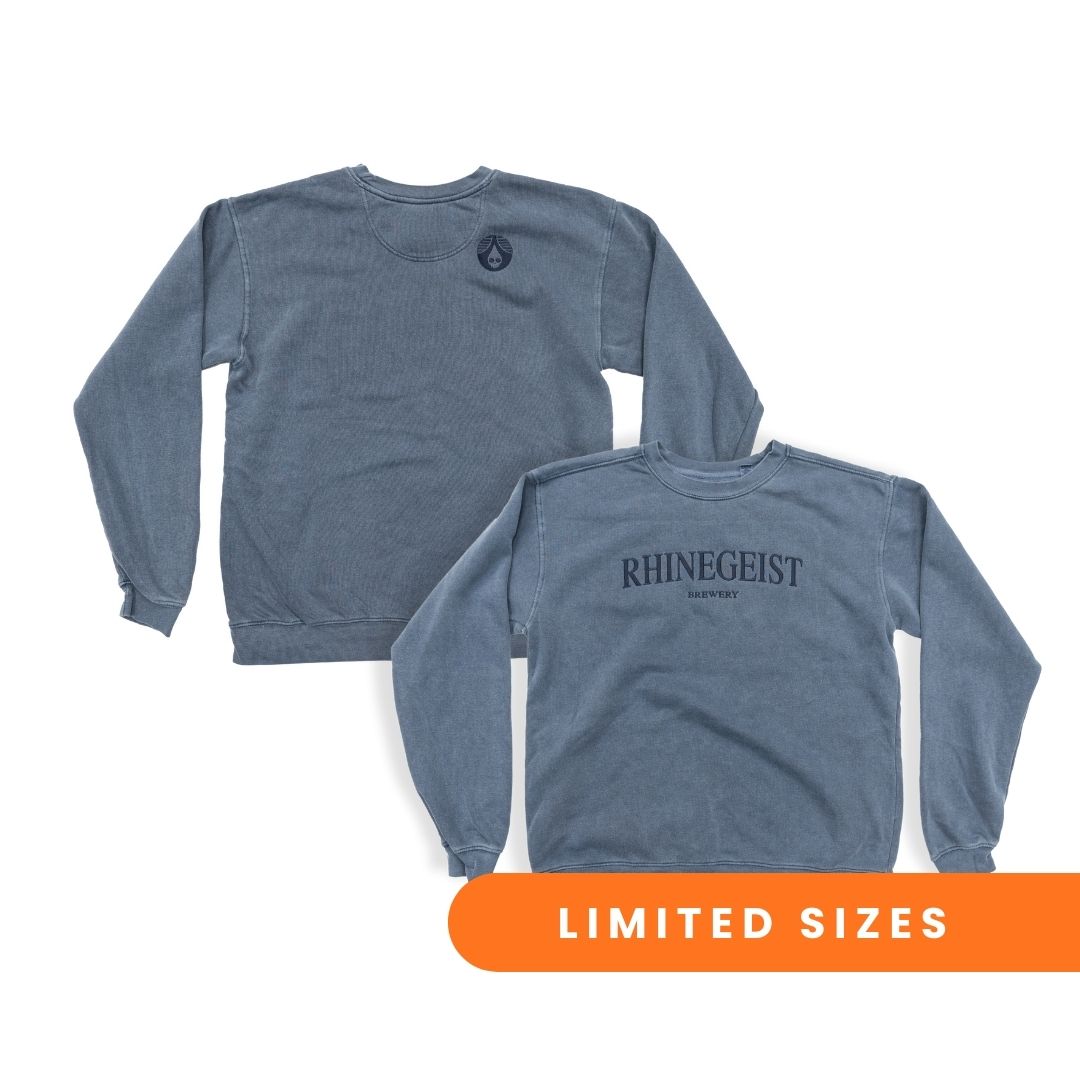 Indigo Ringspun Crewneck