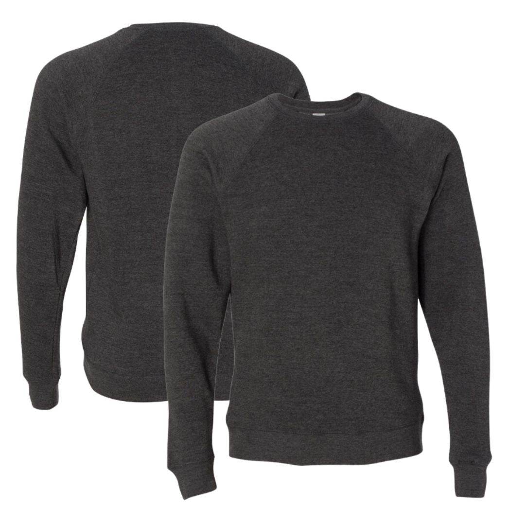 Charcoal Raglan Sweatshirt