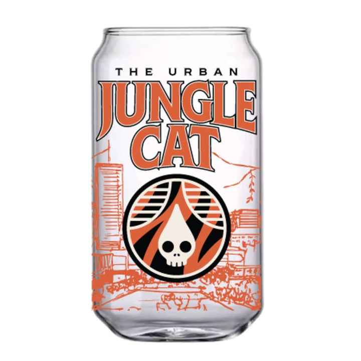 Rhinegeist Drinkware Urban Jungle Cat Can Glass