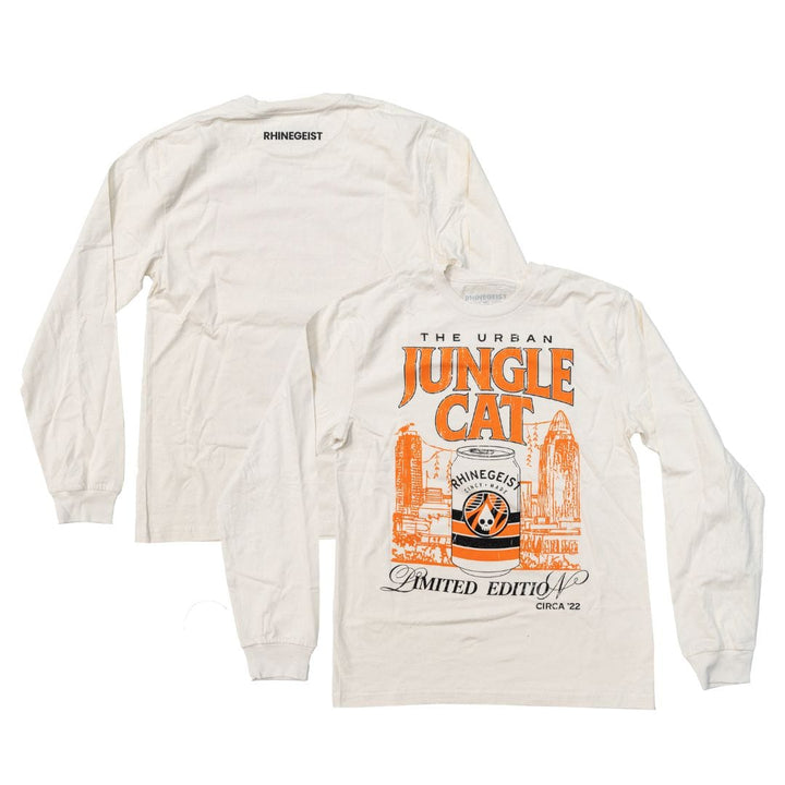 Rhinegeist Shirt Urban Jungle Cat Long Sleeve T-Shirt