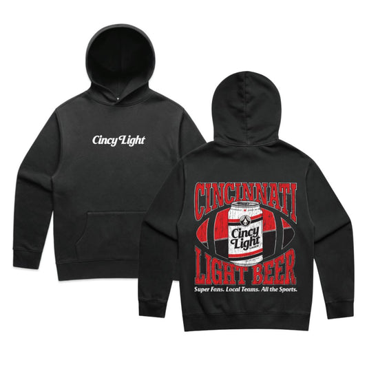Cincy Light Football Hoodie
