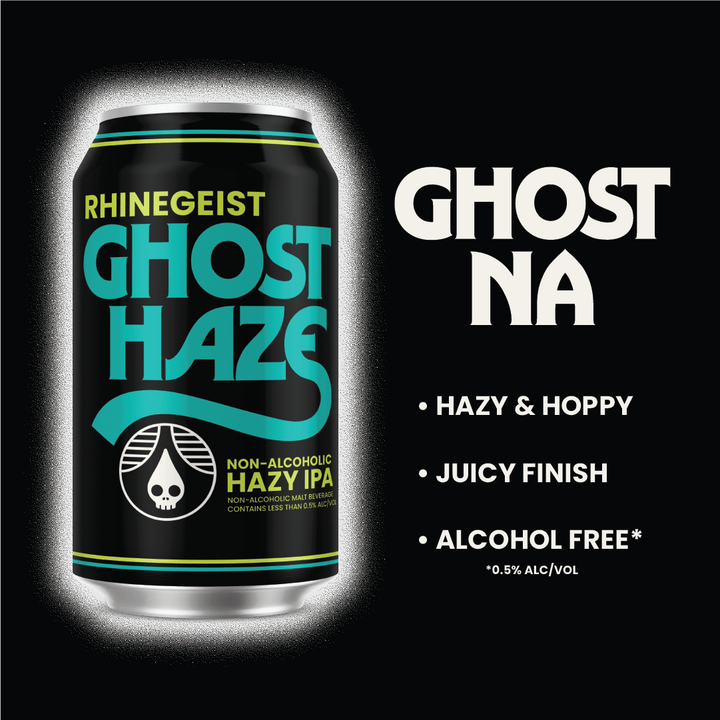 Rhinegeist Beverage Ghost Haze - Non Alcoholic Hazy IPA