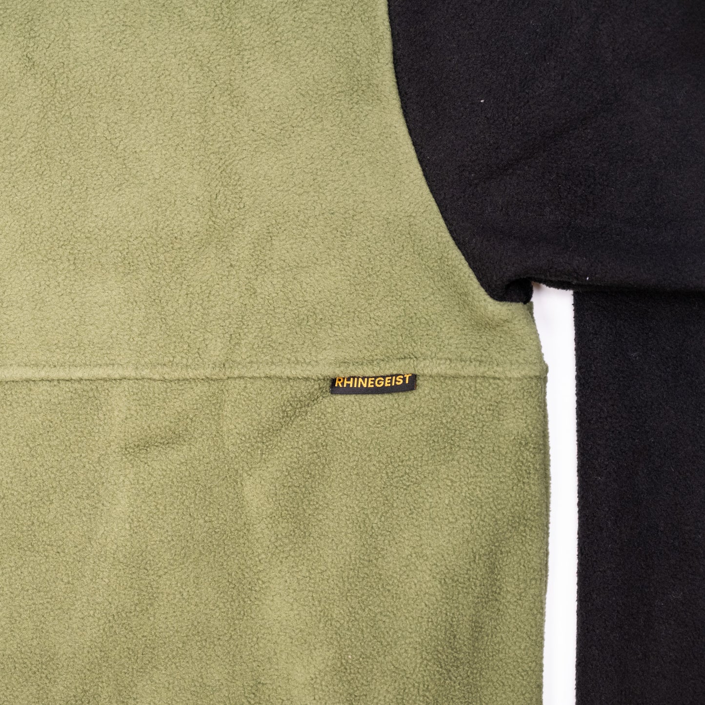 Hunter Green Zip Pocket Pullover Fleece