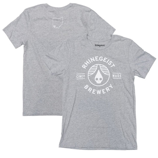 Grey White Cincy Made T-Shirt