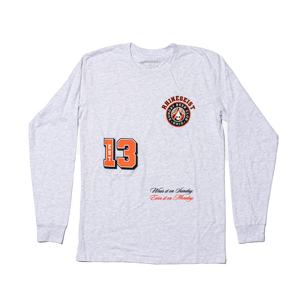 Rhinegeist Shirt Jungle Cat Patch Long Sleeve T-Shirt