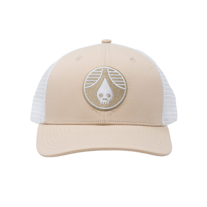 Rhinegeist Headwear Skulldrop Regular-Crown Cotton Twill Trucker Hat