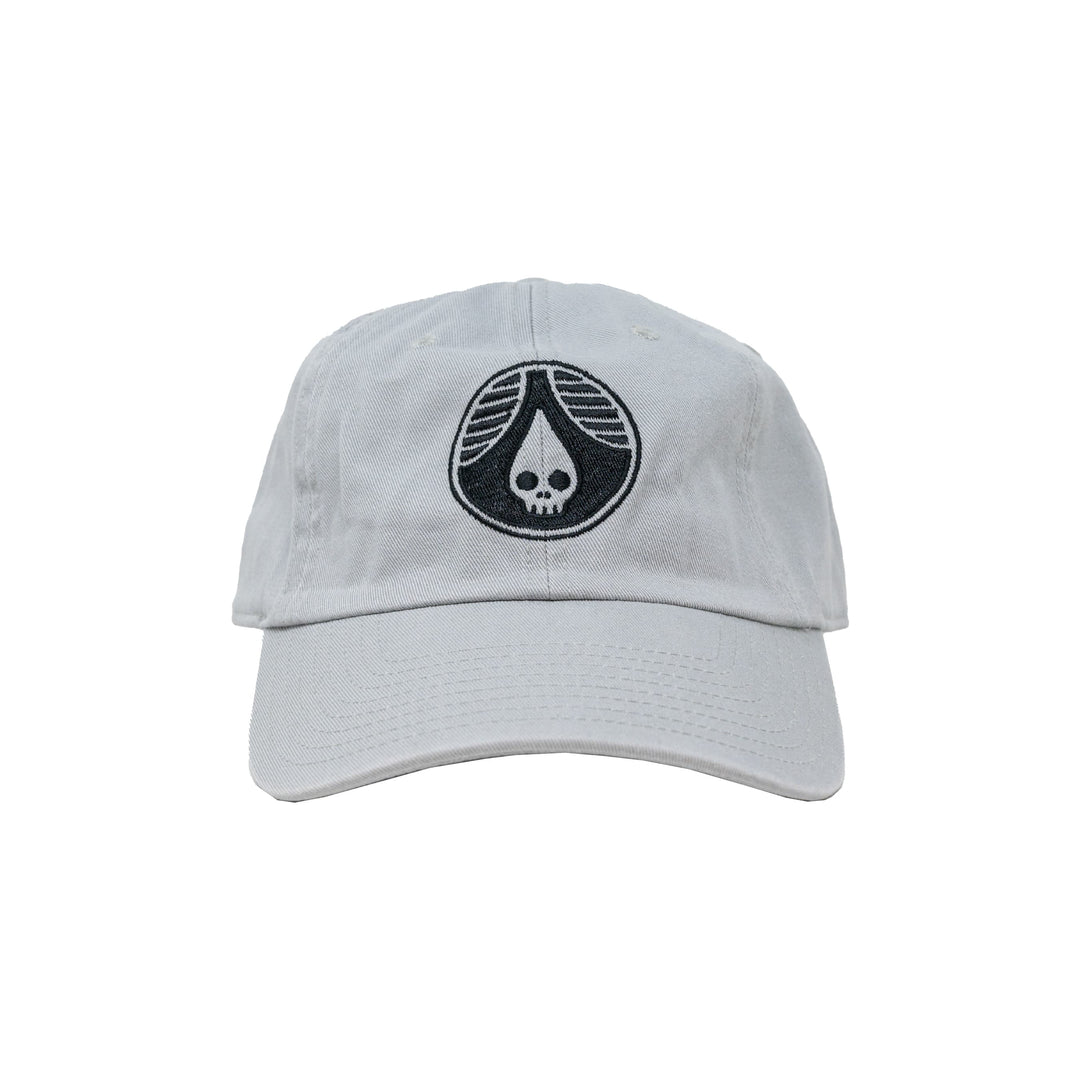 Rhinegeist Headwear Light Grey/Black Embroidered Hat