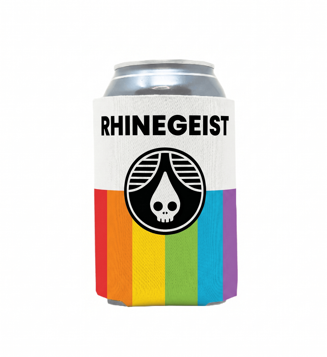 Rhinegeist Barware Pride Stripe 12oz Koozie
