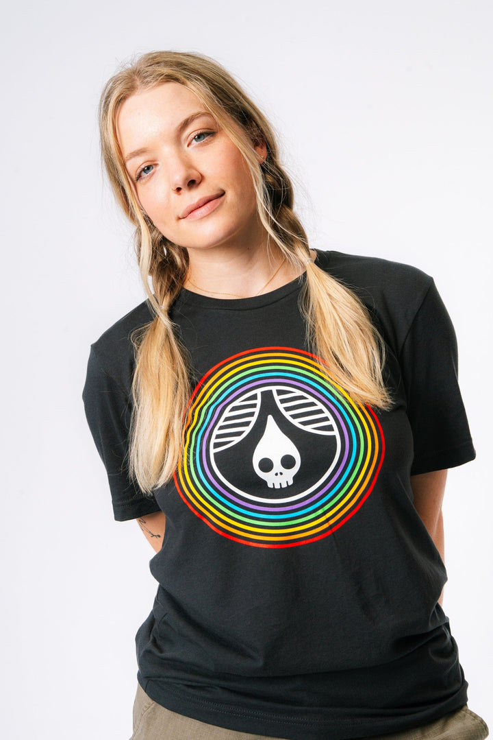 Rhinegeist Shirt Dark Grey Pride Gradient T-Shirt