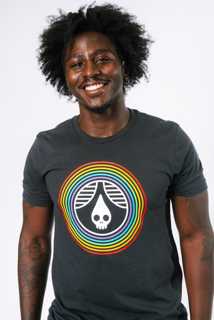 Rhinegeist Shirt Dark Grey Pride Gradient T-Shirt