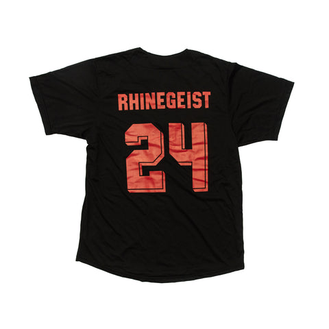 Black Rhinegeist Baseball Jersey - 2024