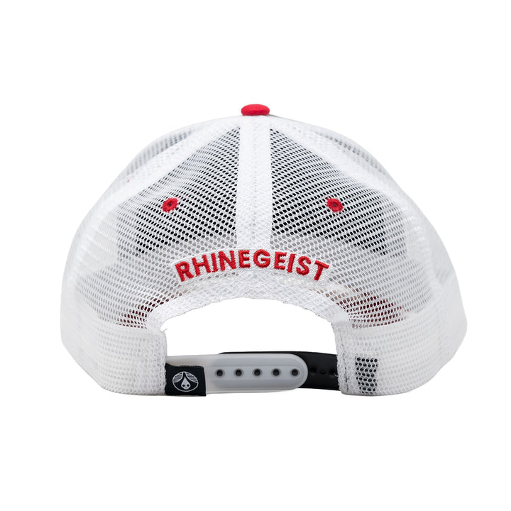 Rhinegeist Headwear Skulldrop High-Crown Cotton Twill Trucker Hat