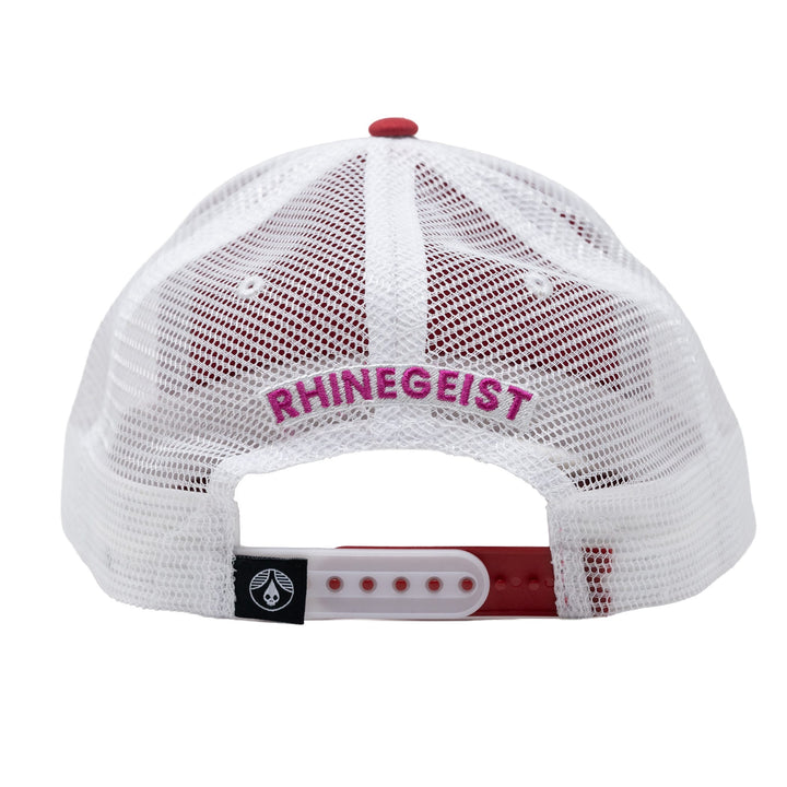 Rhinegeist Headwear Skulldrop High-Crown Cotton Twill Trucker Hat