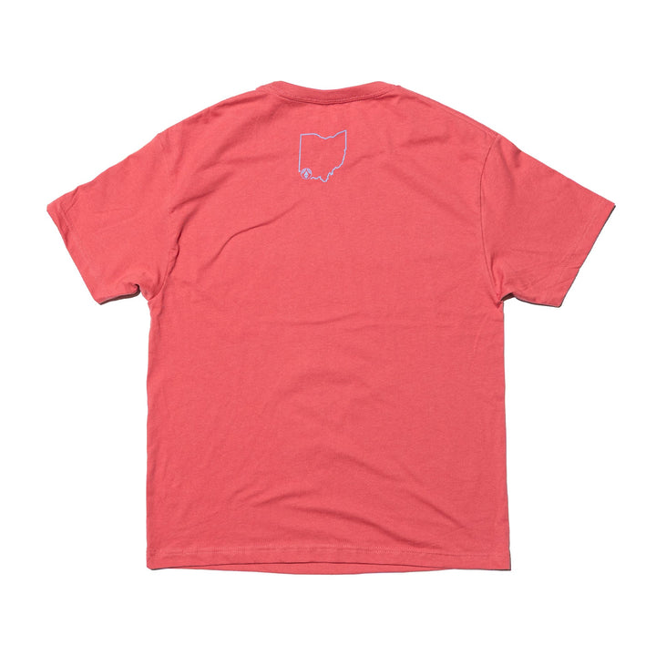 Rhinegeist Shirt Red Sunrise Cincy Made T-Shirt