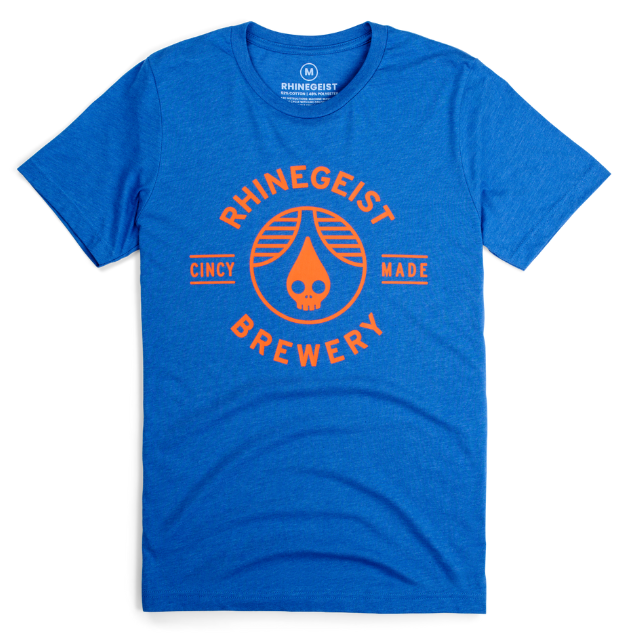 Blue Orange Cincy Made T-Shirt