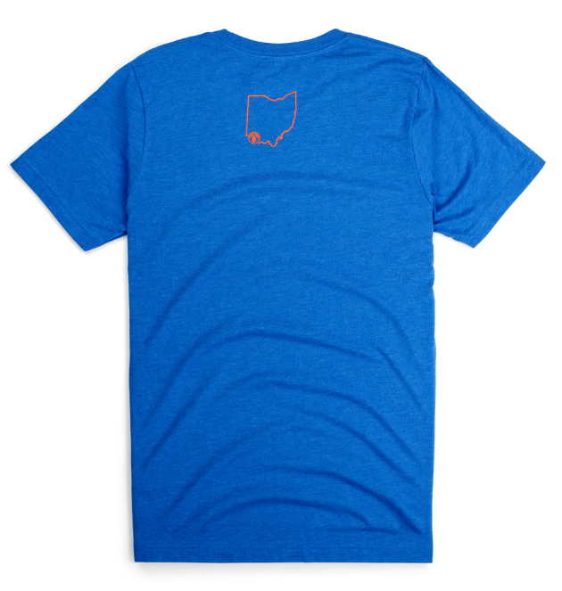 Blue Orange Cincy Made T-Shirt