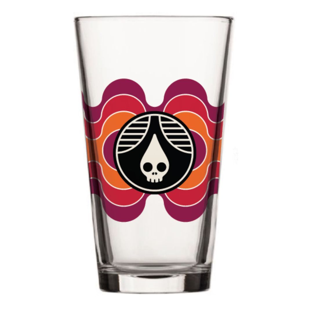 Warm Groove Pint Glass