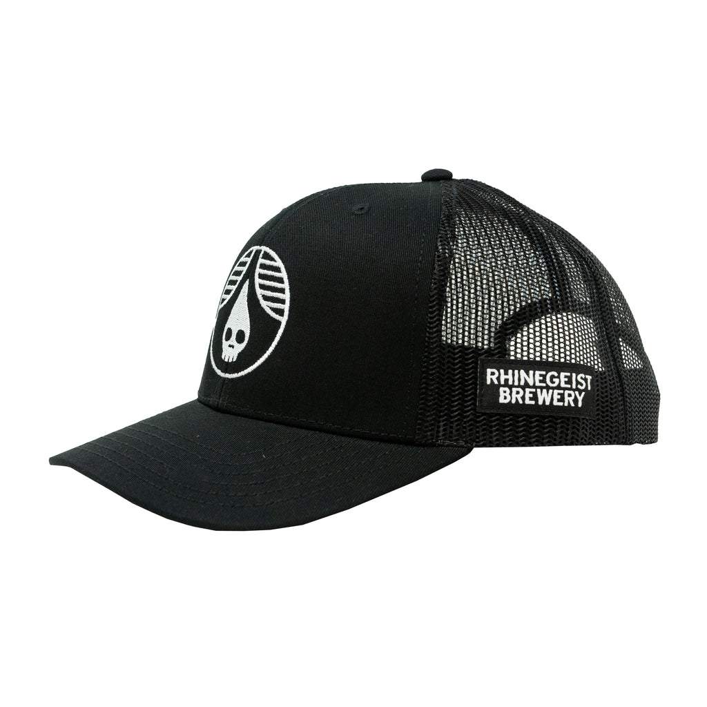 Black Trucker Hat – Rhinegeist