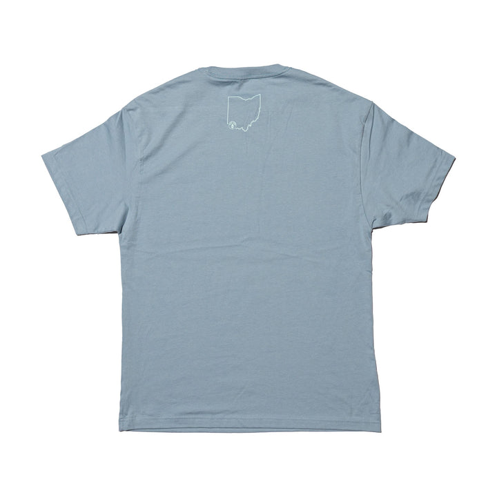 Rhinegeist Shirt Blue Aqua Cincy Made T-Shirt