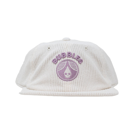 Bubbles Cream Corduroy Hat
