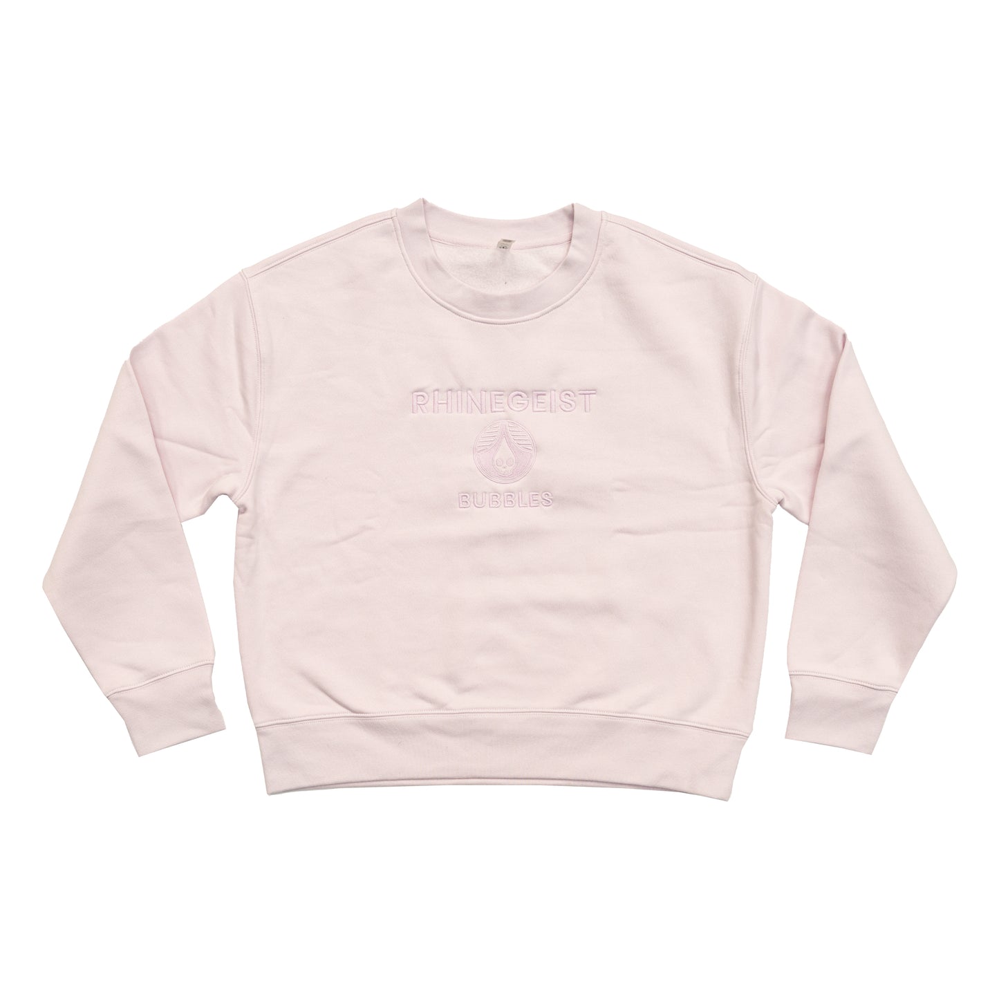 Bubbles Embroidered Crewneck