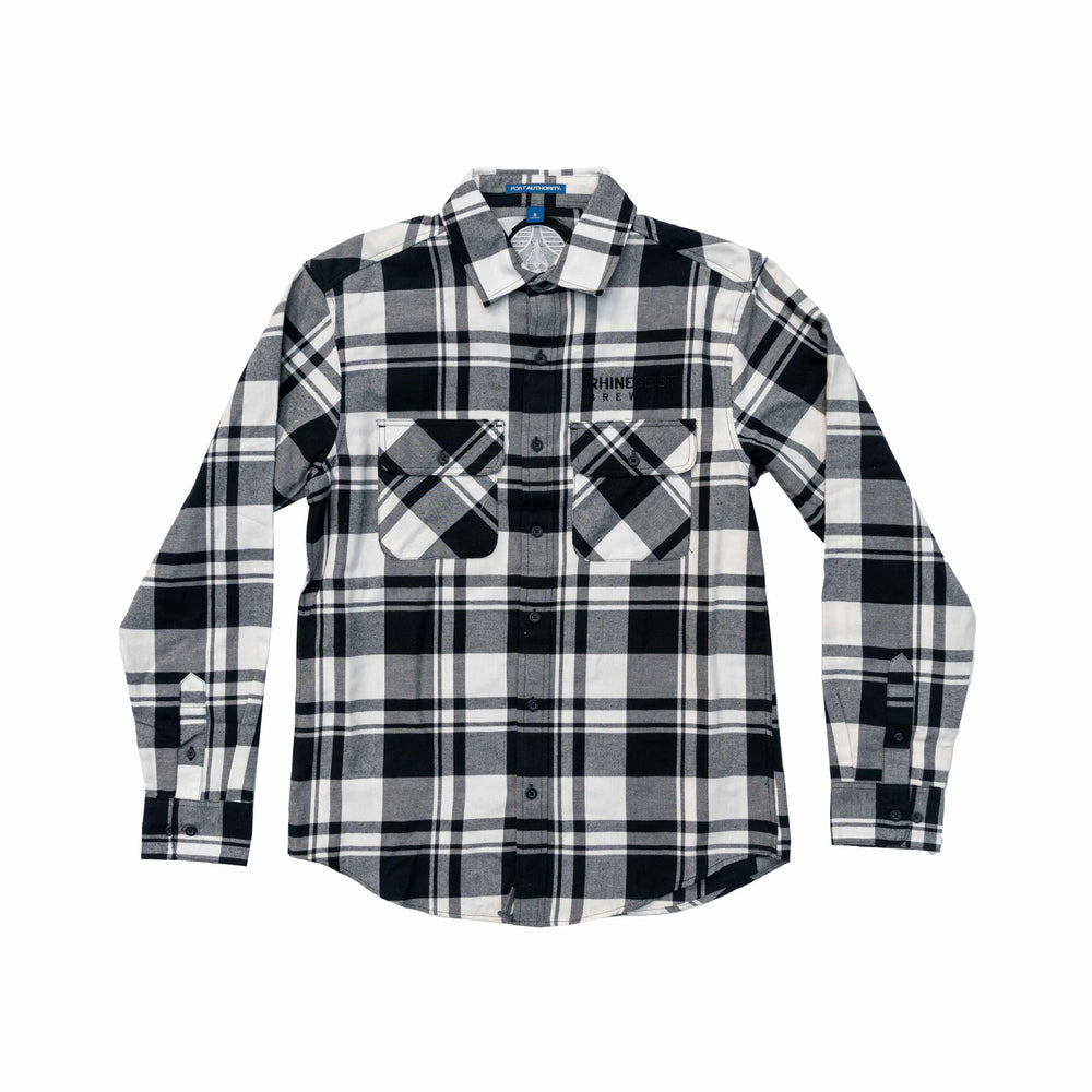 Rhinegeist Outerwear Black White Flannel