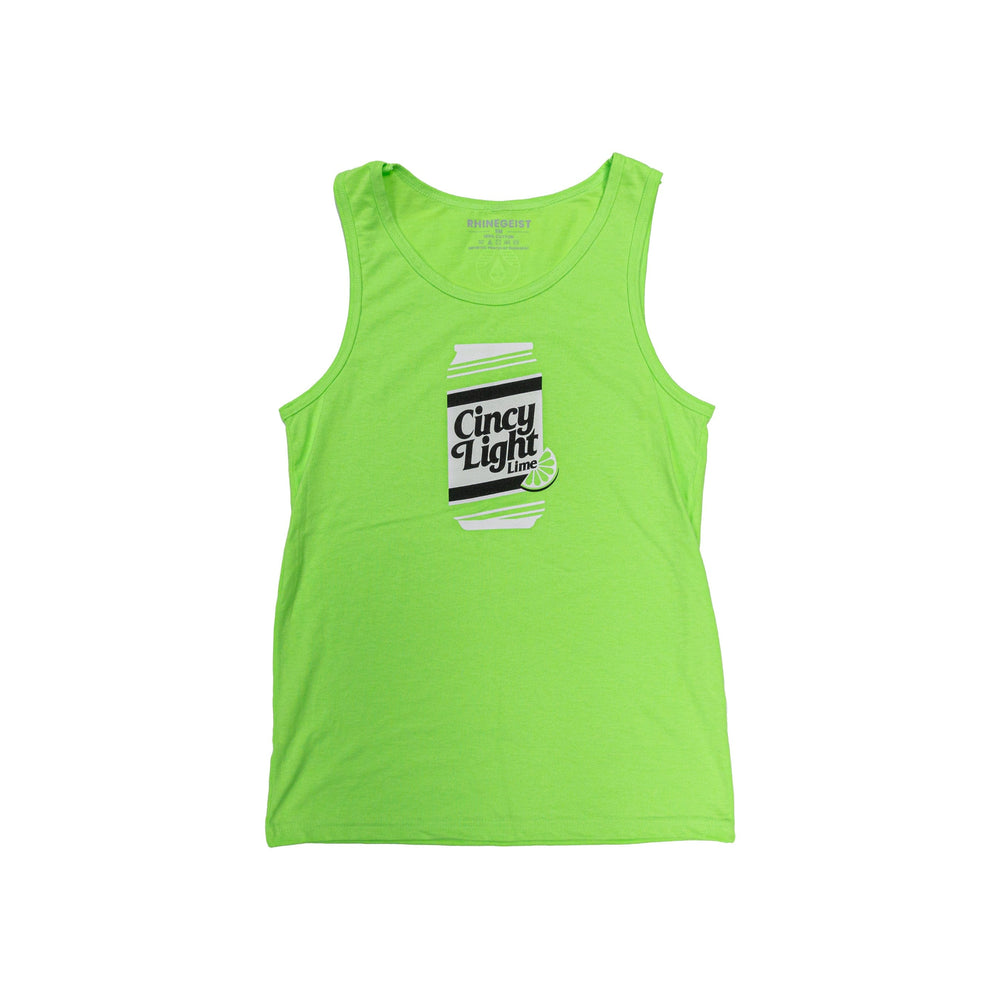 Rhinegeist Shirt Cincy Light Lime Tank Top
