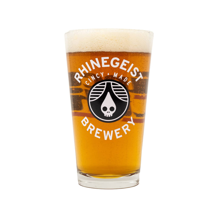 Rhinegeist Drinkware Cincy Light Pint Glass