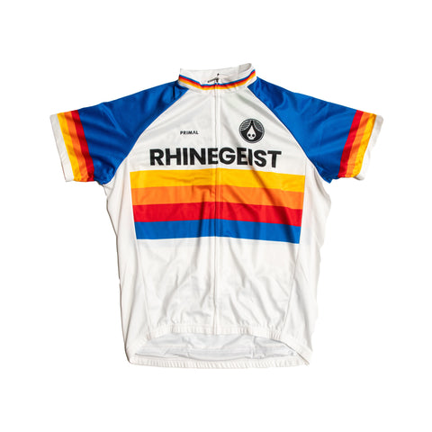 Navy Sunset Stripe Cycling Jersey