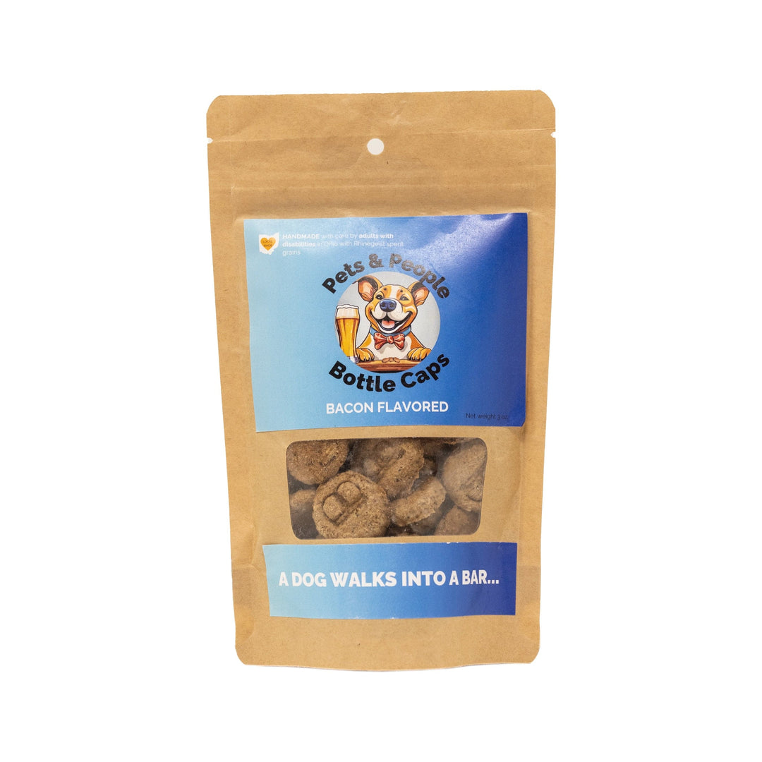 Rhinegeist Pet Items Dog Treats Bottle Caps - Bacon