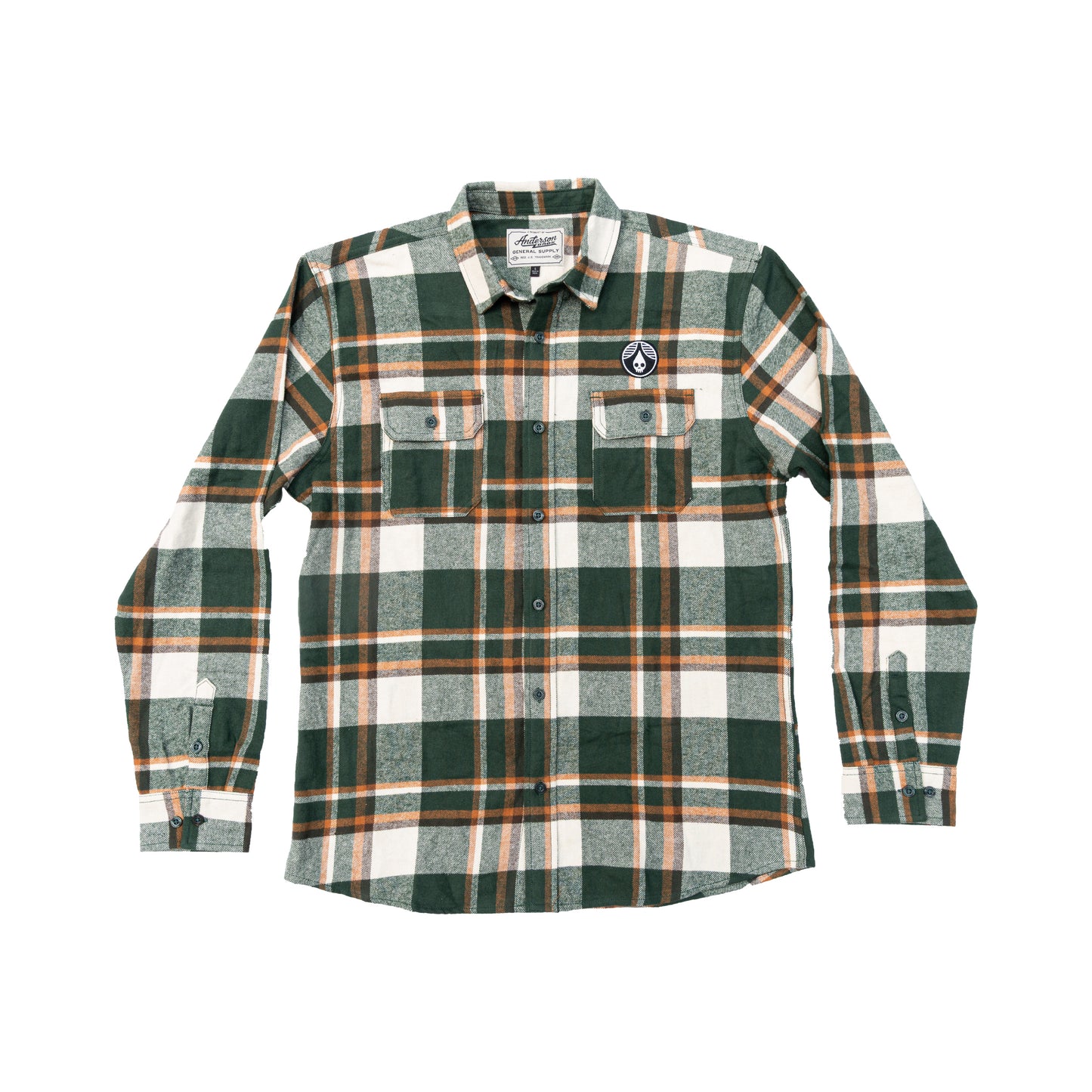 Olive Plaid Flannel