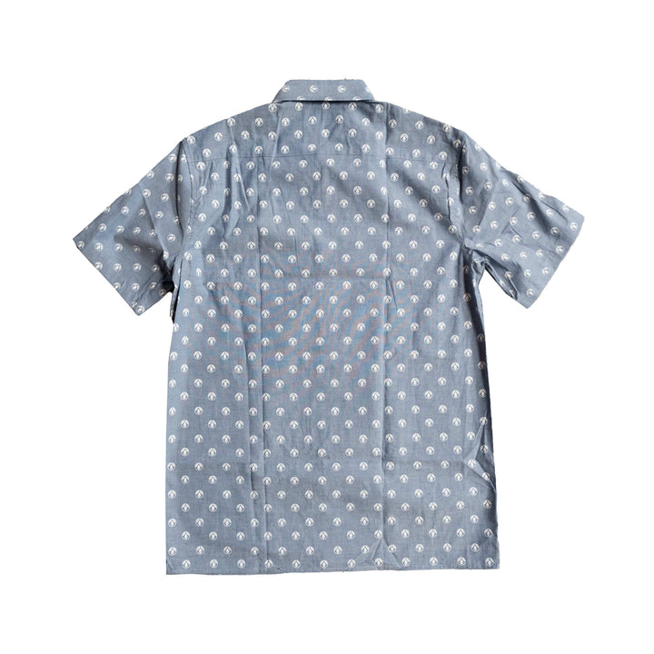 Rhinegeist Shirt Skull Drop Chambray Camp Button Down