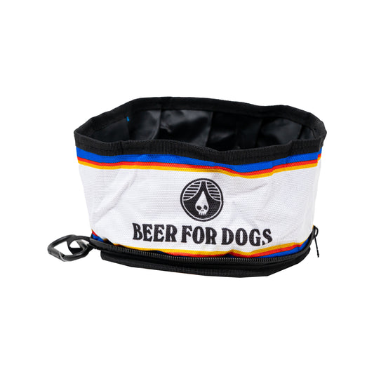 Beer For Dogs Foldable Travel Bowl