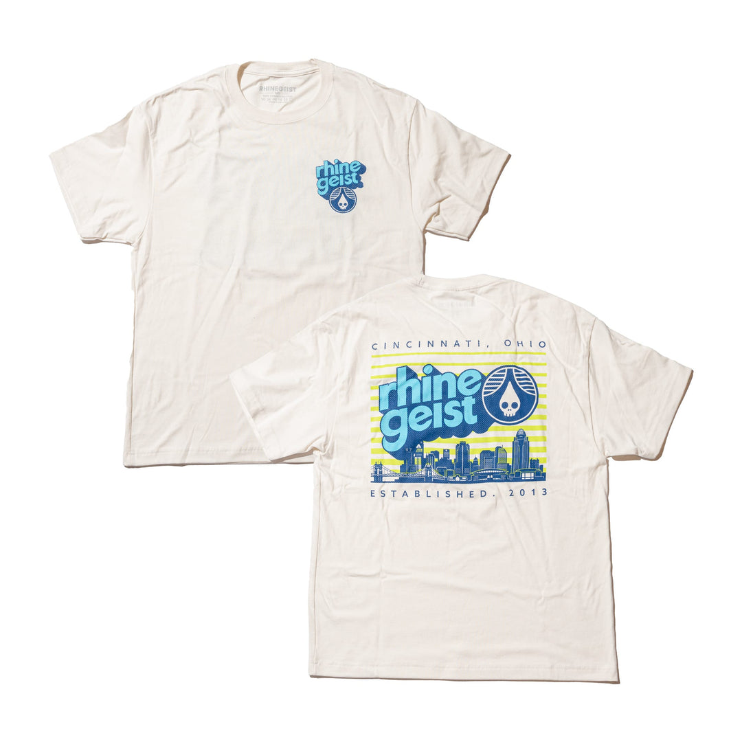 Rhinegeist Shirt Retro Stripe T-Shirt