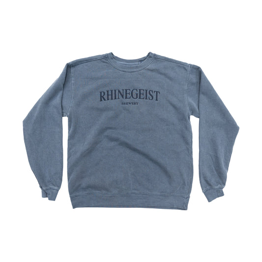 Indigo Ringspun Crewneck
