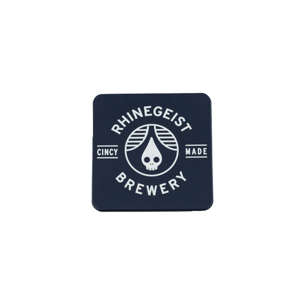 Navy Rhinegeist Square Magnet