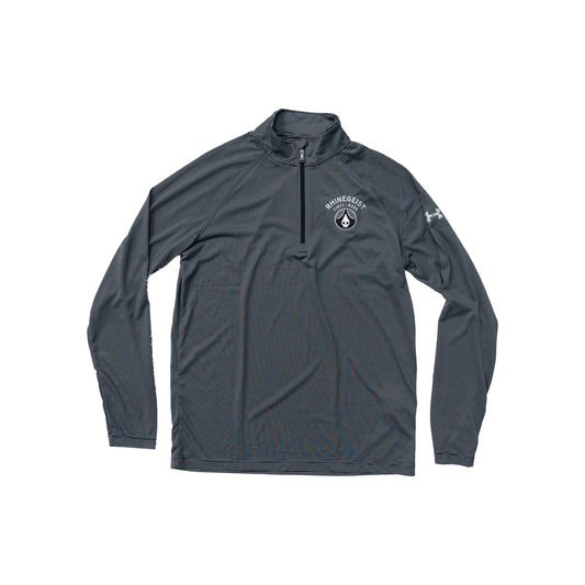 Navy Stripe Athletic Half Zip