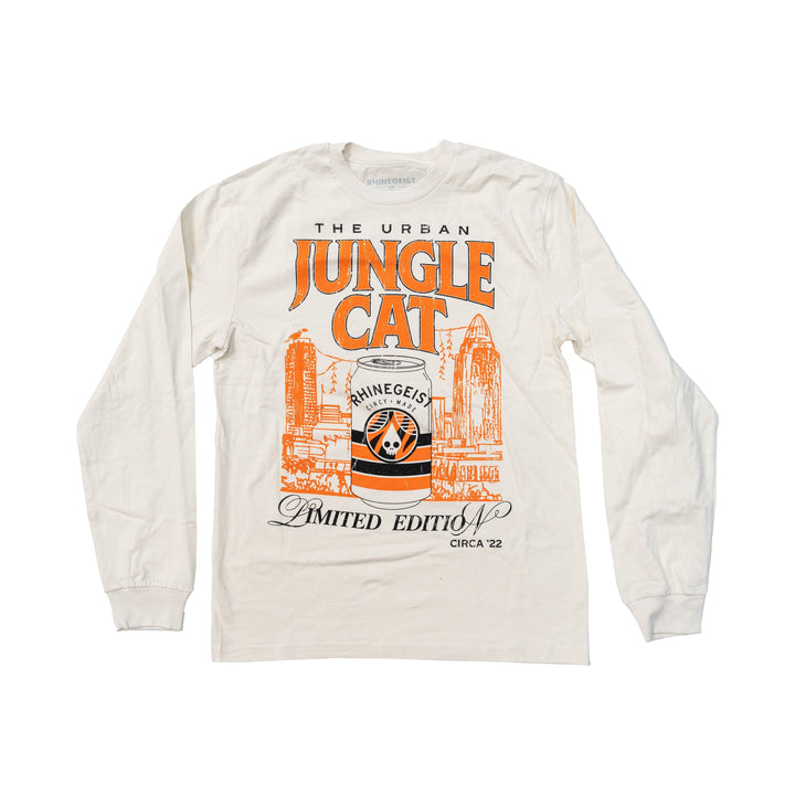 Rhinegeist Shirt Urban Jungle Cat Long Sleeve T-Shirt